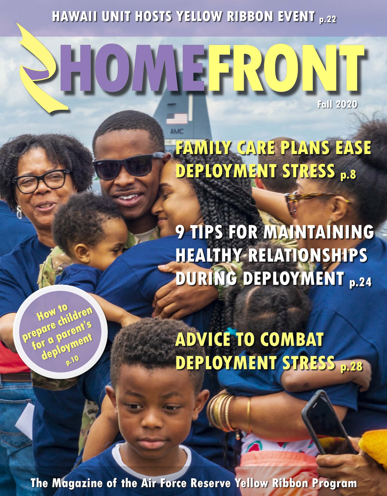 HOMEFRONT Magazine cover for Fall 2020.