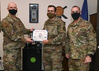 STEP promotion given to ABG Airman