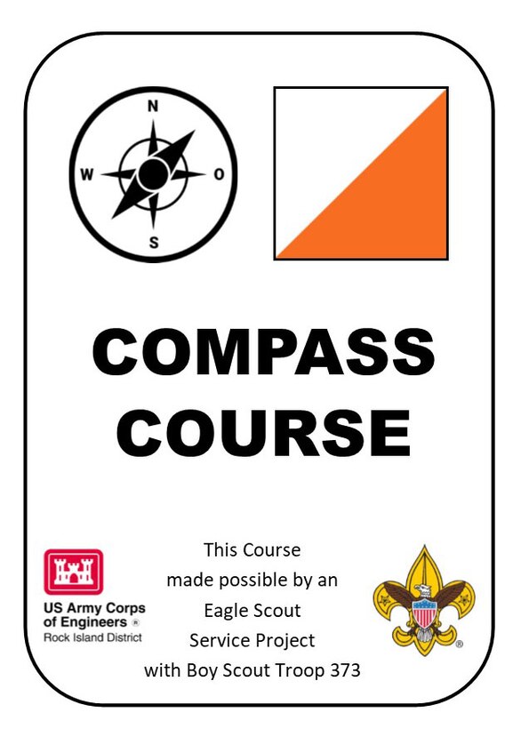 Compass Course Sign