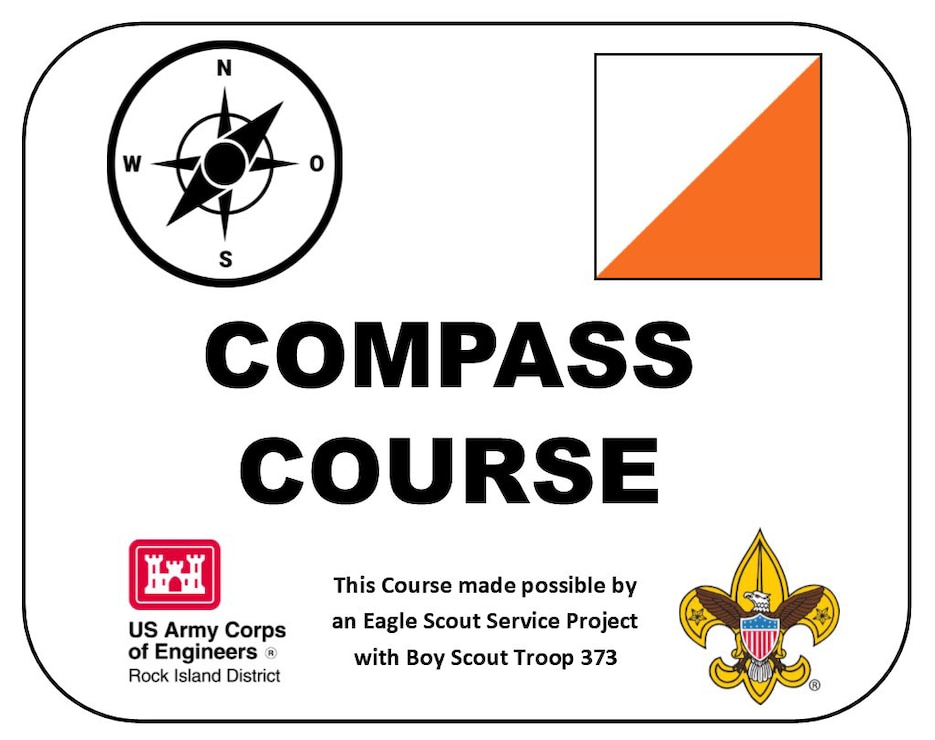 Compass Course sign