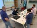 Airmen and academia partners from Louisiana Tech University and LSU Shreveport work on refining the prototype design to solve drilling of B-52 brakes during a Design Sprint held at STRIKEWERX in Bossier City, La., Nov. 16-19, 2020.