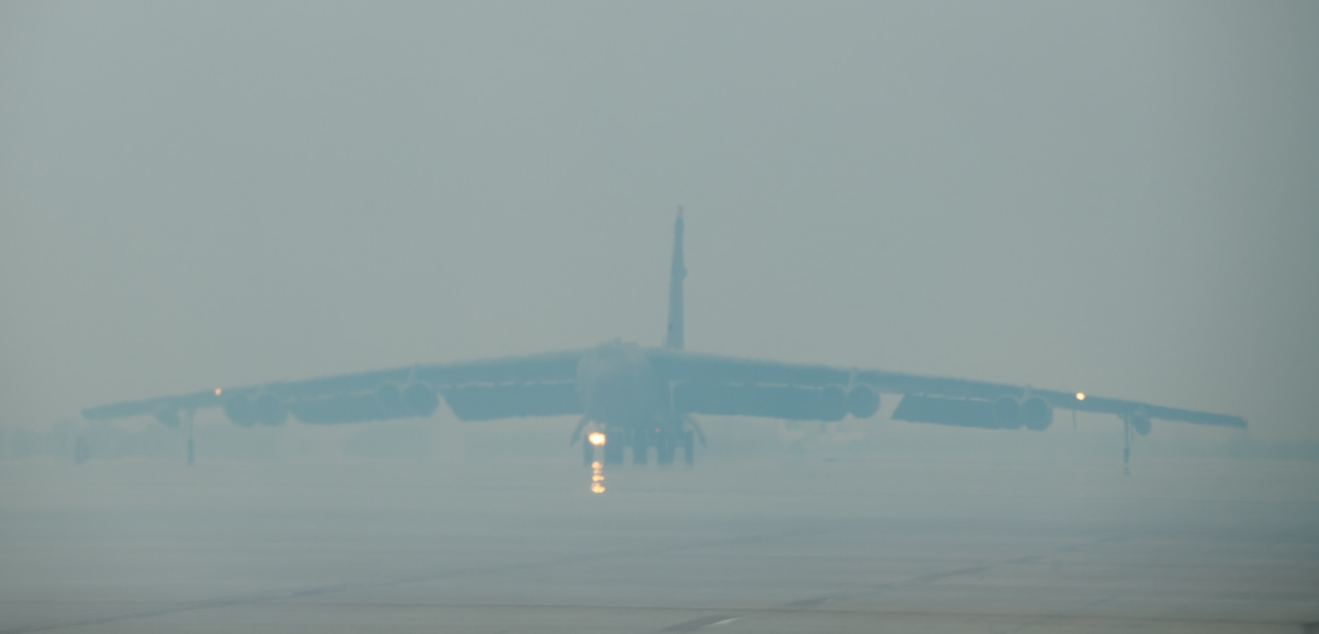 A B-52H Stratofortress  on the flightline on Nov. 20, 2020, at Minot Air Force Base, North Dakota. (U.S. Air Force photo by Airman 1st Class Jesse Jenny)