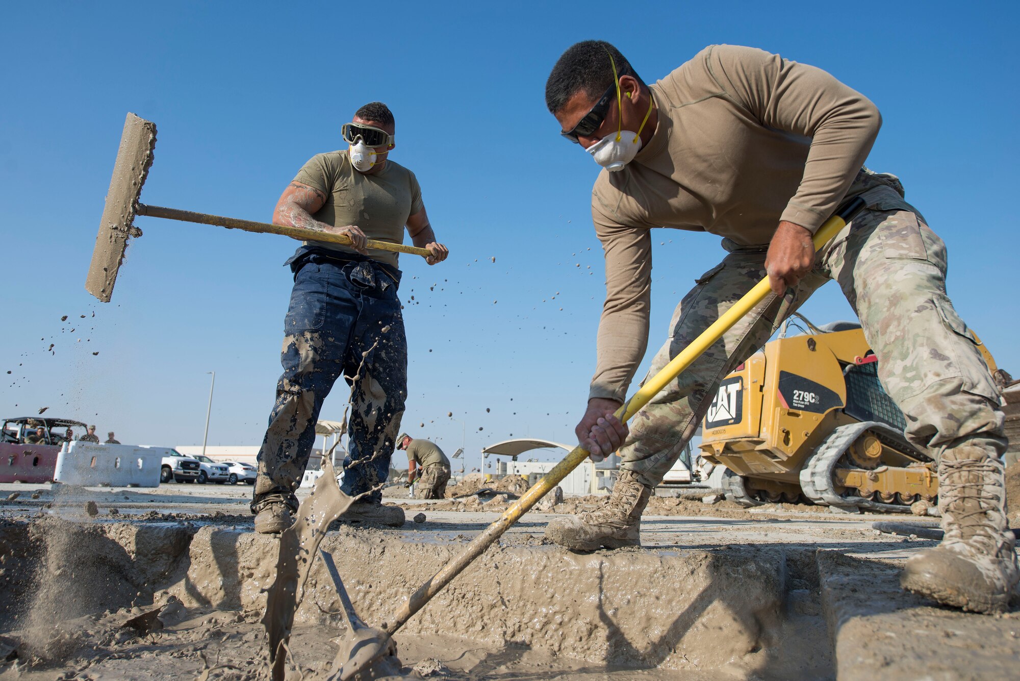 Deployed engineers exercise rapid, readiness skillsets
