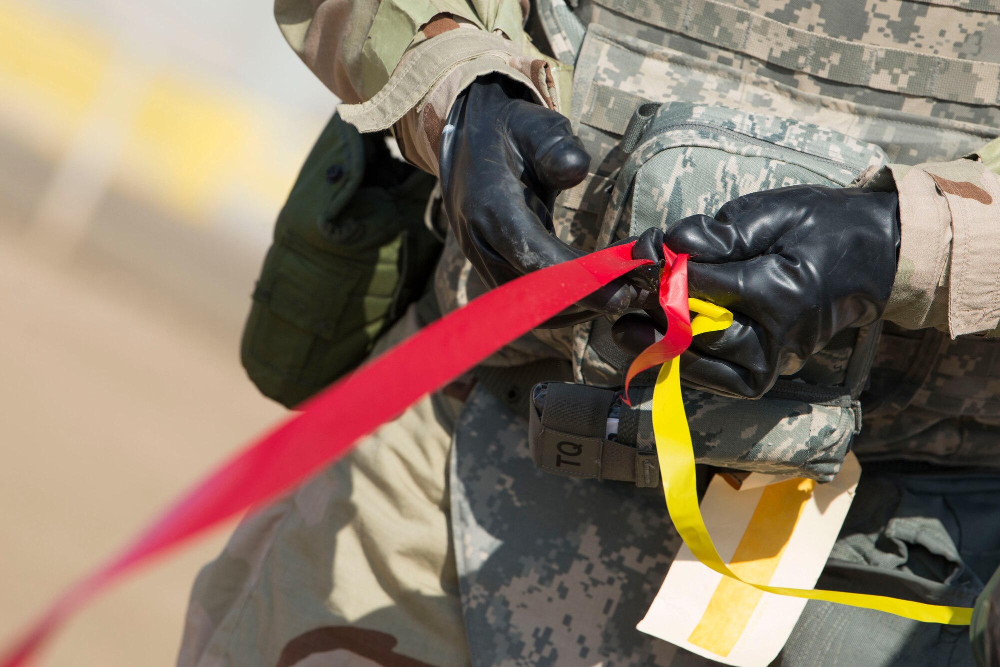 Deployed engineers exercise rapid, readiness skillsets