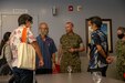 Okinawa Prefectural Government representatives met with Marine Corps Installations Pacific leadership and medical health professionals to discuss COVID-19 related information on Camp Foster Naval Hospital, July 15.