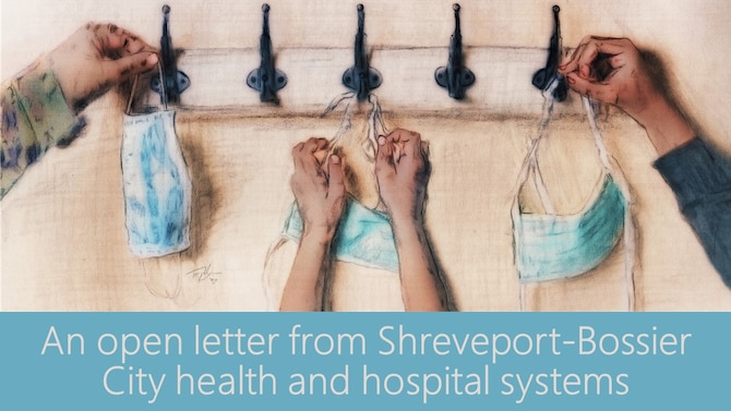 As Thanksgiving, Christmas and the New Year are approaching and COVID-19 cases surge, the physicians, nurses, hospital and health system leaders on the front lines sent a letter to the Shreveport-Bossier City area.