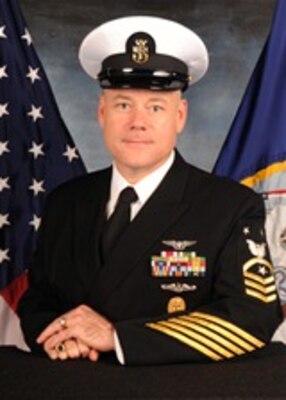 201123-N-N0443-2100 PENSACOLA, Fla. (Nov. 23, 2020) Official photo of Command Master Chief Joseph D. Fahrney. (U.S. Navy photo)