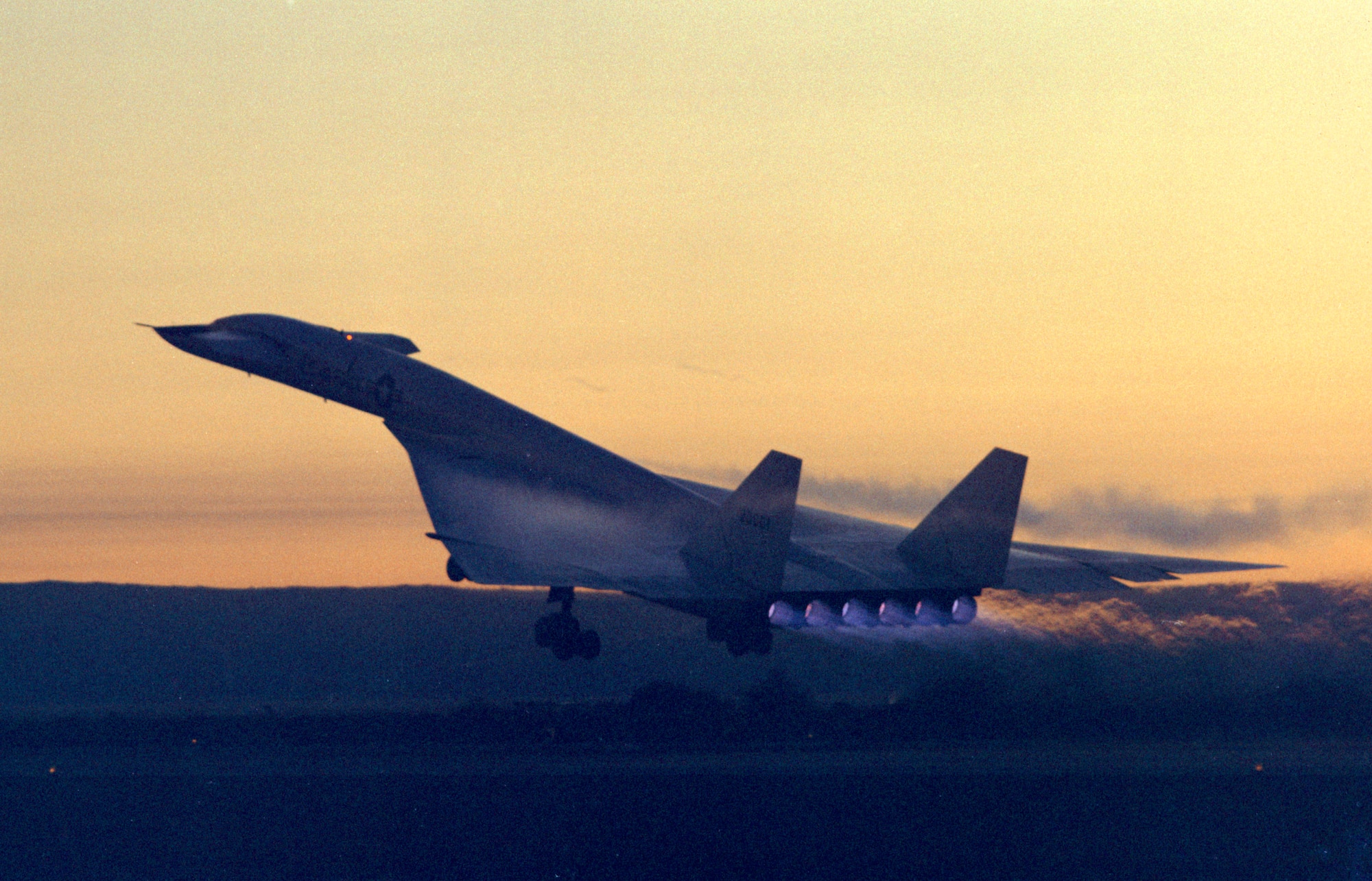 Photo of XB-70 launch