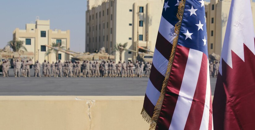 Members of the West Virginia National Guard recently participated in a virtual seminar with members of the Qatari Emiri Land Forces (QELF) as a part of the Eastern Action joint operations staff exercise between elements of the Qatari military and the United States Central Command (USCENTCOM) Operation Spartan Shield and Task Force Spartan. Since 2018, the WVNG has worked closely with Qatar as part of the National Guard Bureau’s State Partnership Program.