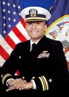 Studio portrait of Lt. Cmdr. Jordan J. Stutzman.