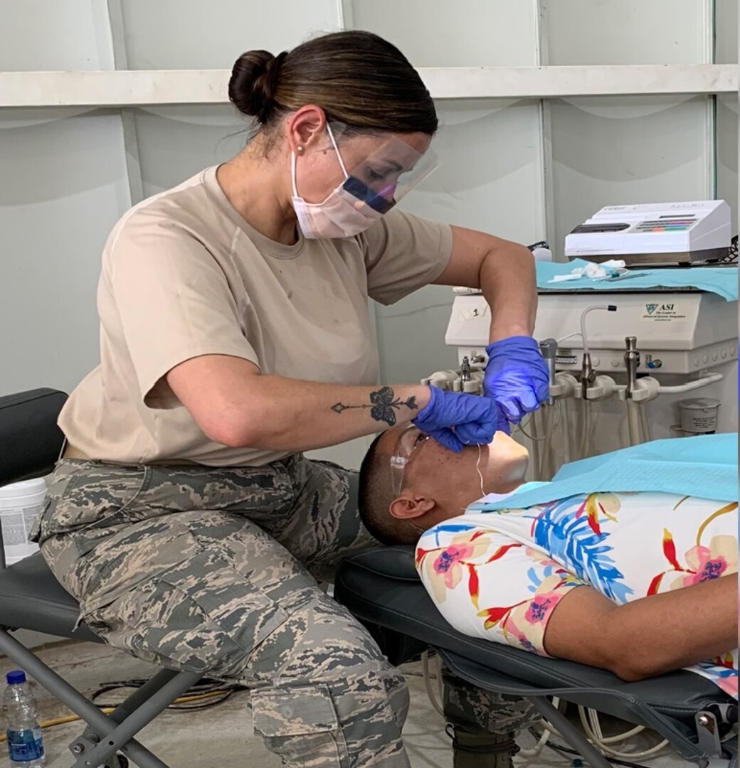 Stinson is currently based at the 59th Medical Wing Joint Base San Antonio-Lackland and has been on the front lines of the COVID-19 pandemic since its outbreak.