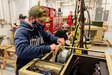 Photo of Air Conditioning Mechanics Mike Gaudette  and  Ron Fogel.