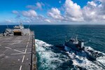 USS Hershel "Woody" Williams (ESB 4); Tunisian Navy OPV Sophonisbe (P613)