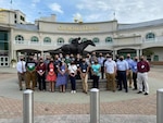 Students attending the McConnell Center's Strategic Broadening Seminar visited Churchill Downs on their opening day for a dinner and guest lectures from Brown Forman Company and others on the topic of leadership in a dynamic environment. The Army's Strategic Broadening Seminars introduce junior- and mid-career leaders to the discipline of strategic planning. The postgraduate seminars are part of the Strategic Studies Fellows Program.
