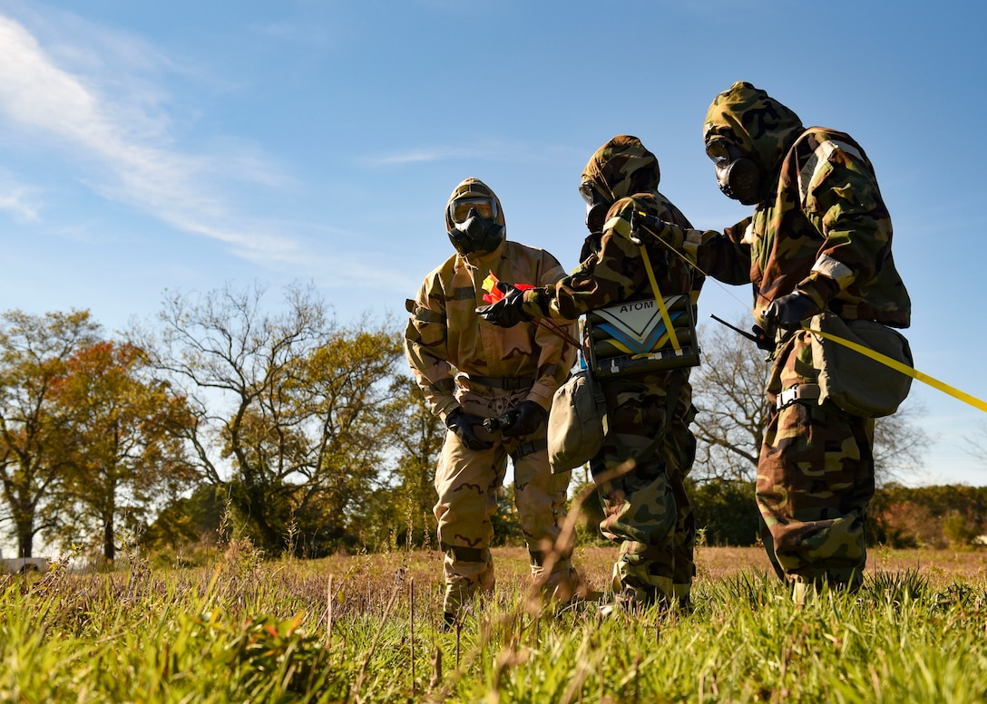 Airmen conducting exercise