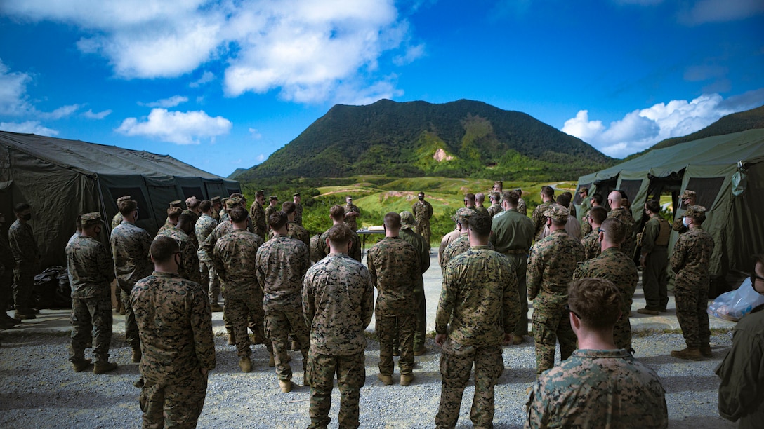 Explosive ordnance disposal technicians across Okinawa participate in an “ordnance exploitation proof of concept range” at Camp Schwab, Japan, Nov. 16 - 25.