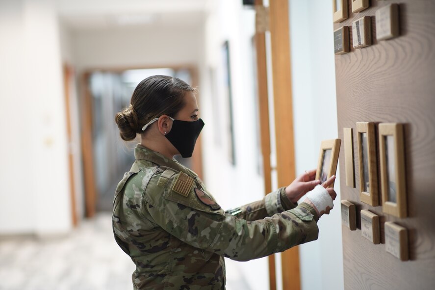 A1C Juliana Martin is an Administrative Technician for the 91st Missile Maintenance Squadron Command Support Staff. Martin’s responsibilities include in-processing and out-processing Airmen arriving and leaving Minot, as well as organizing re-enlistments and extension and separation paperwork. Additionally, she assists Airmen with special duty pay, handles leave requests and is involved in the process of awards and decorations for the 791st Maintenance Squadron and the 91st Maintenance Group.