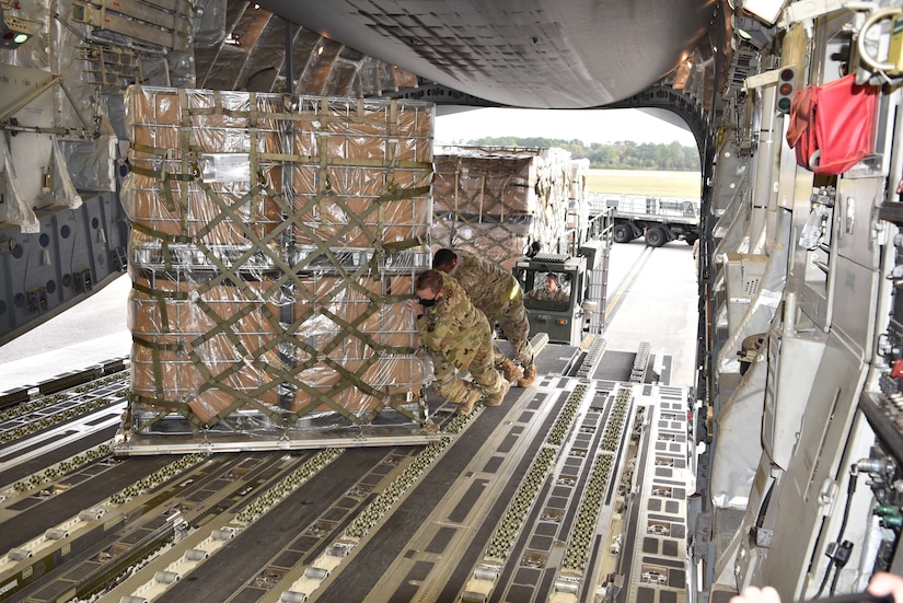 Joint Base Charleston teams up with local charity to airlift humanitarian aid to Honduras