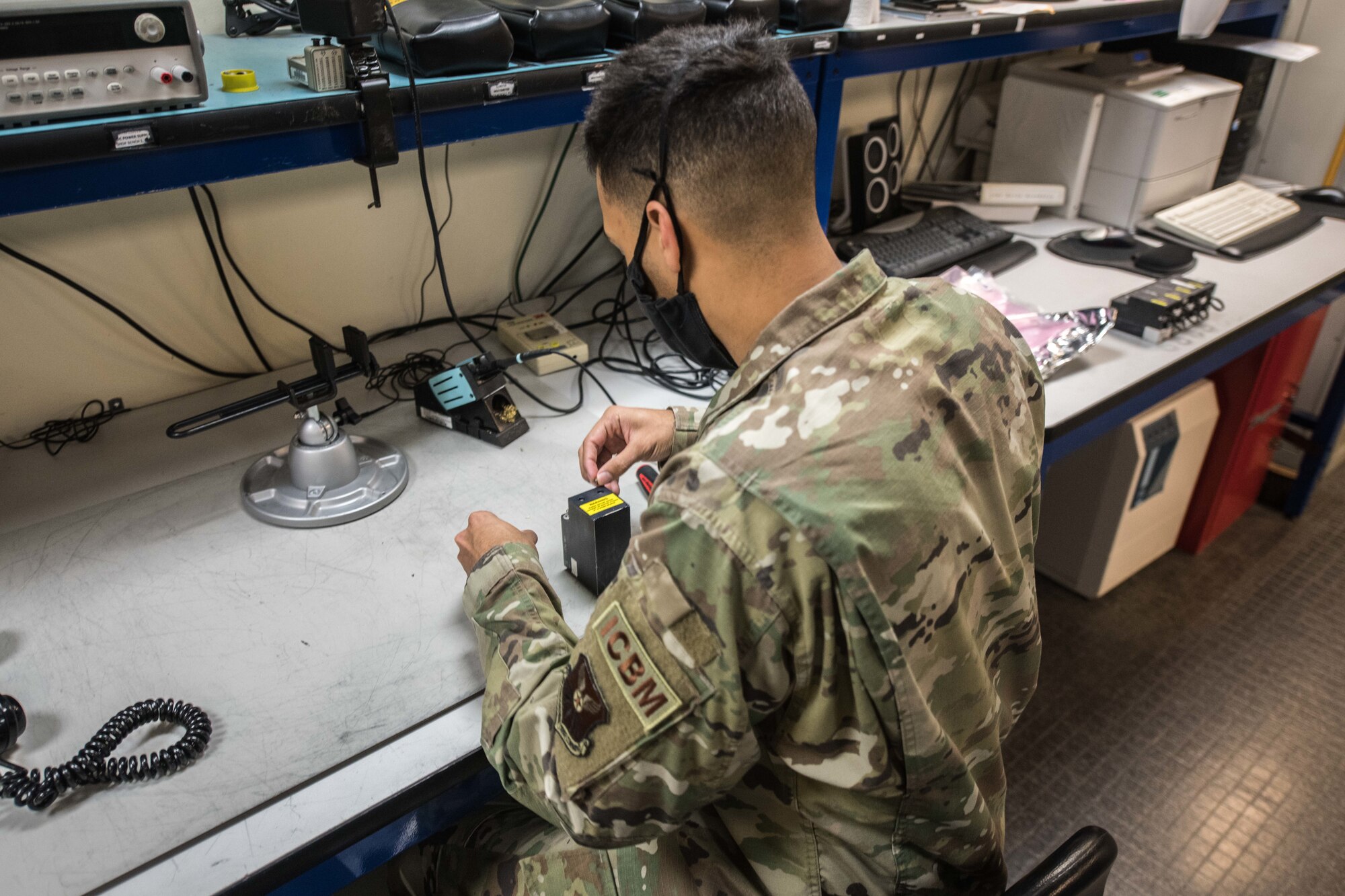 A1C Cameron Maxfield is a missile communications technician with the 91st Missile Maintenance Squadron. As a missile communications technician, Maxfield provides hardened, survivable communications to missile launch control centers. Those means of communication may serve to offer multiple channels for emergency action messages to reach missile combat crews straight from the President of the United States.