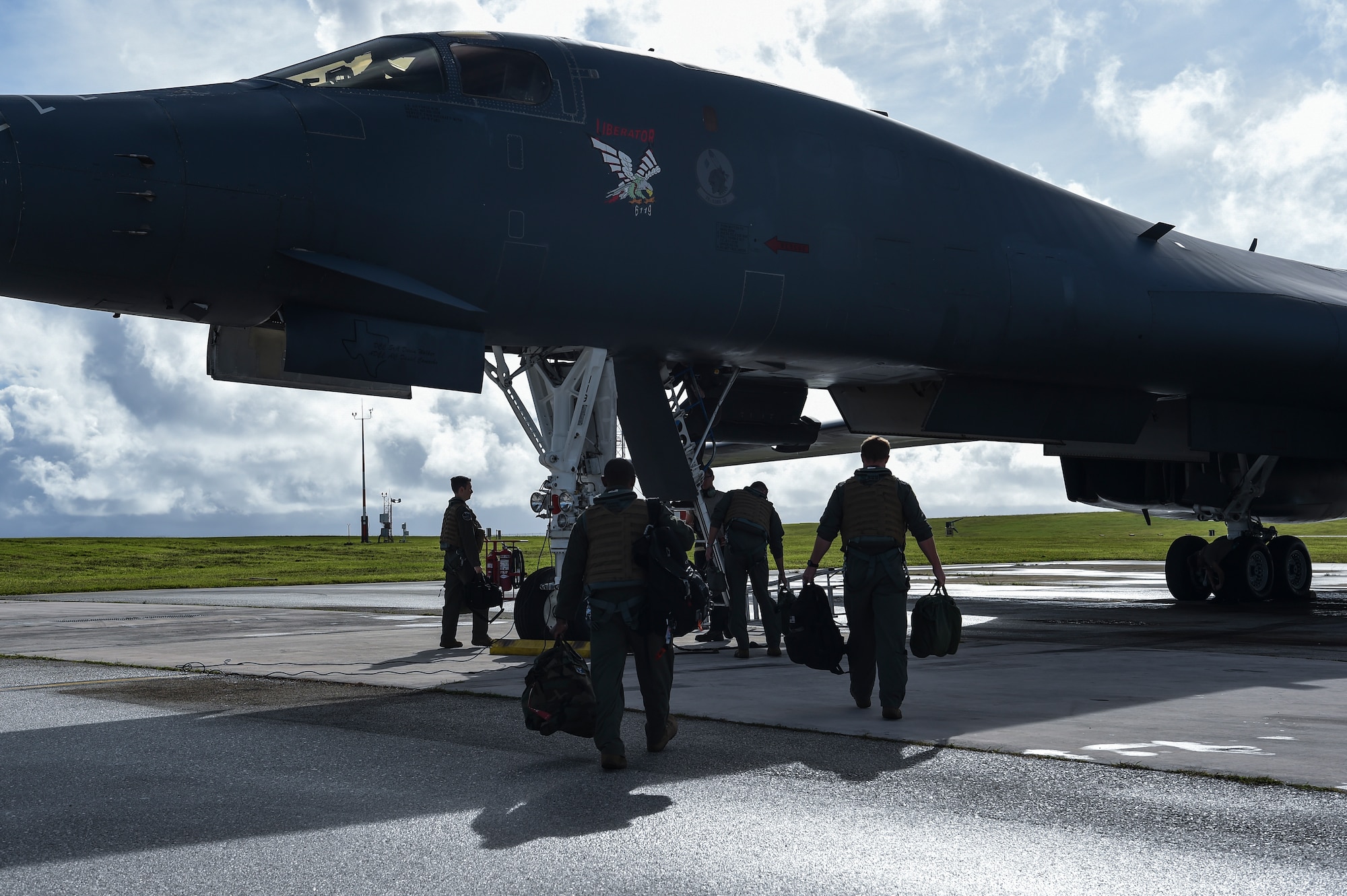 Dyess Airmen return from Bomber Task Force deployment