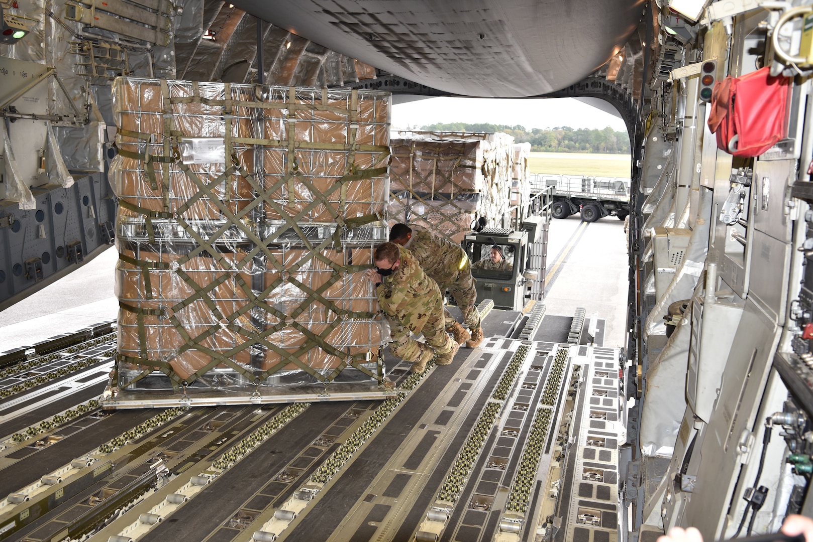Joint Base Charleston teams up with local charity to airlift humanitarian aid to Honduras