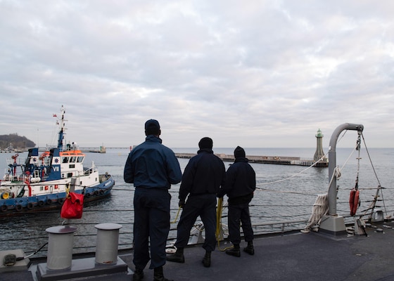GDYNIA, Poland; USS Ross