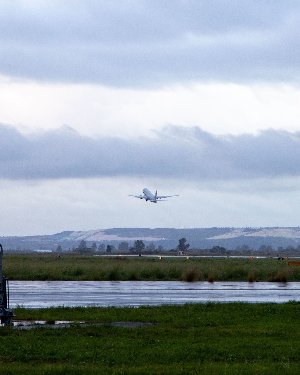 P-8A Poseidon assigned to VP-46 takes off from NAS Sigonella.