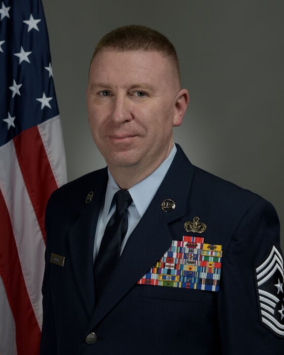Chief Master Sergeant Chad Bickley Official Photo
