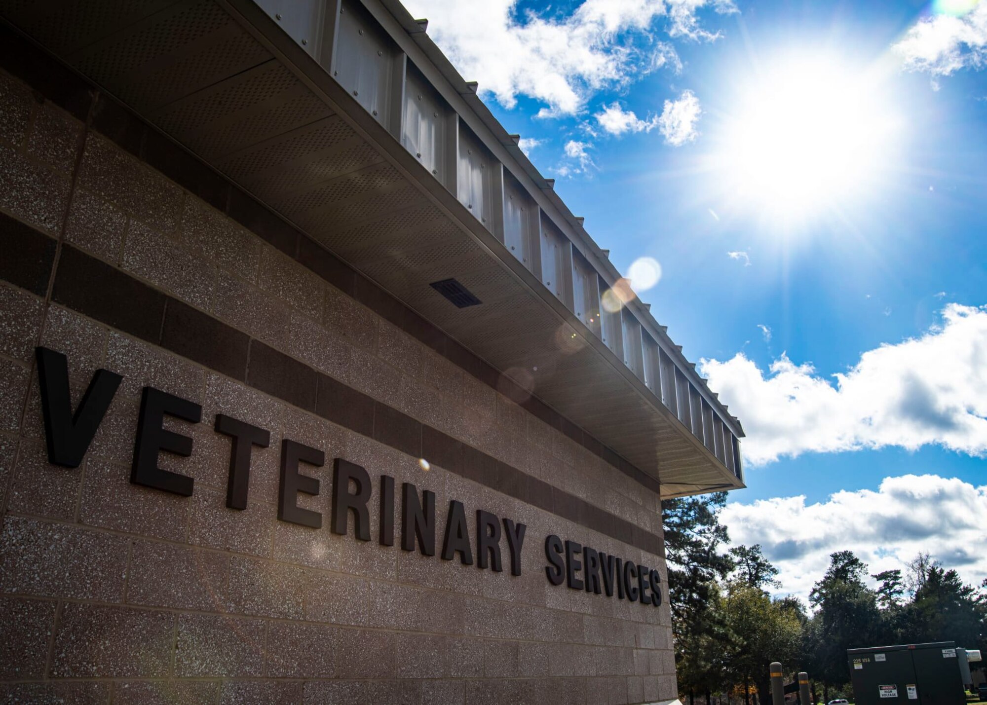 photo of veterinary services building
