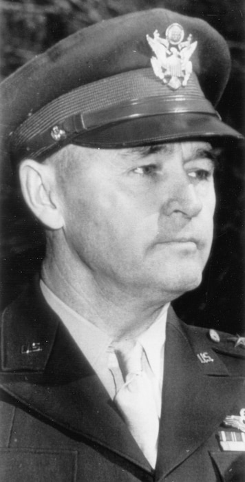 This is the official historical biography picture of Lt. Gen. Barney M. Giles.