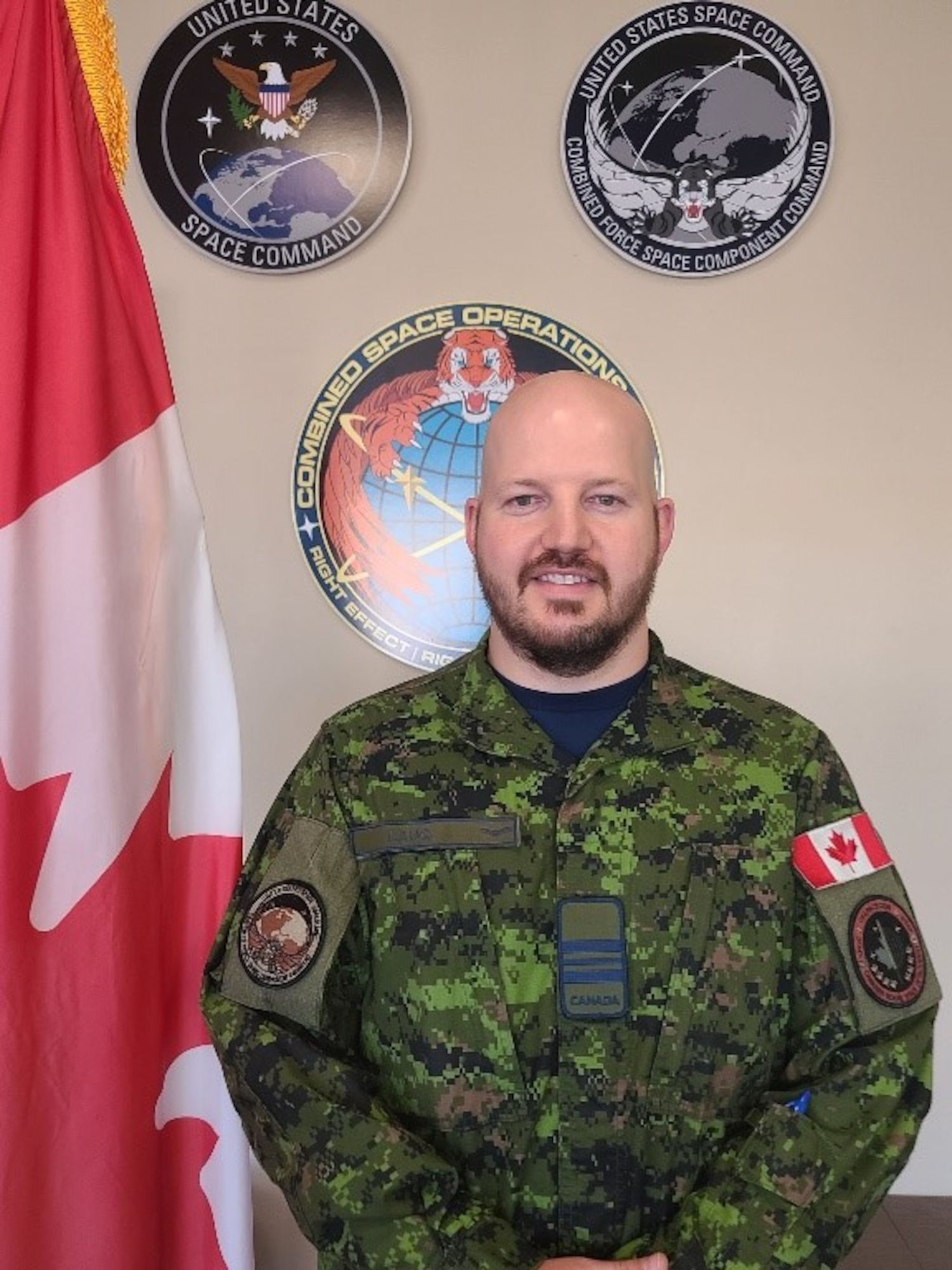 Photo of Royal Canadian Air Force Officer Major Michael Lang