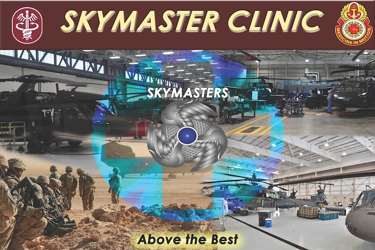 Troop Medical Clinics
Resolute and Skymaster