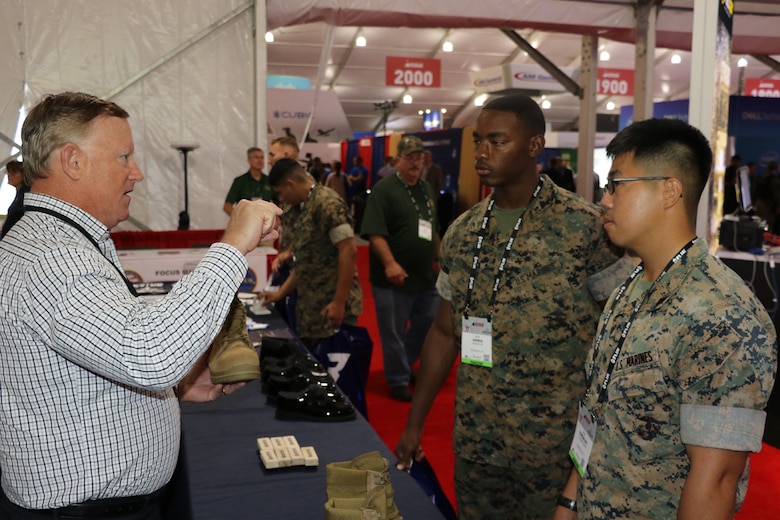 Virtual military expo focuses on supporting future Marine