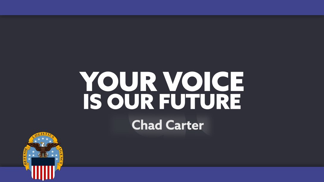Video thumbnail that says Your Voice is Our Future, Chad Carter