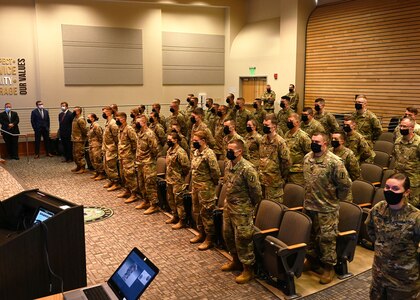 Forty-five soldiers from the NHARNG's 3643d BSB are deploying in support of the Southwest Border Mission.