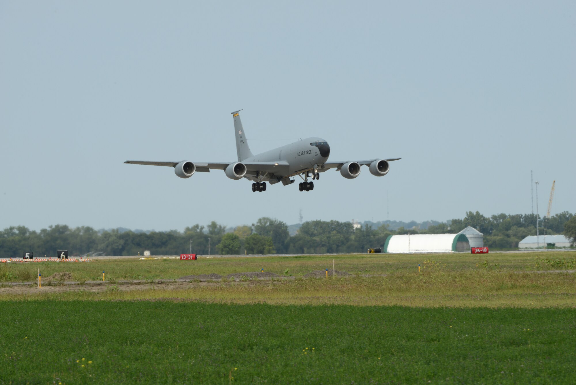 Air National Guard flight line in Sioux CIty on September 17, 2020.