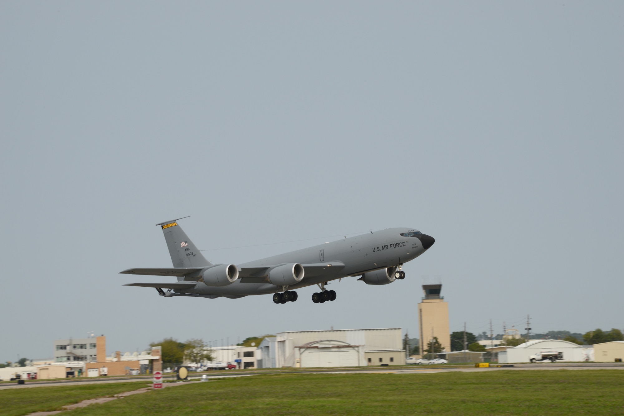 Air National Guard flight line in Sioux CIty on September 17, 2020.