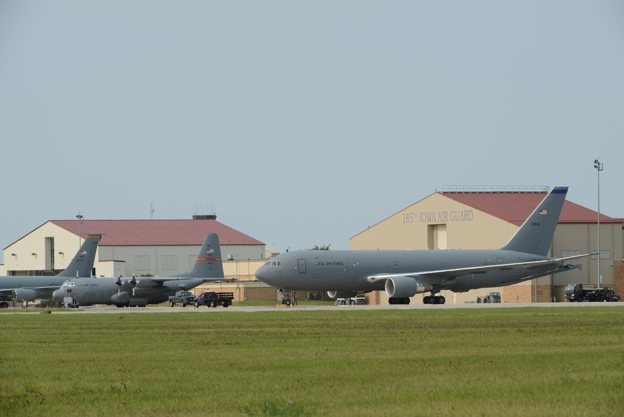 Air National Guard flight line in Sioux CIty on September 17, 2020.