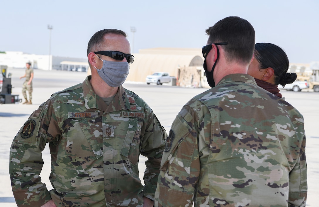 USAFCENT leadership visits Team ADAB