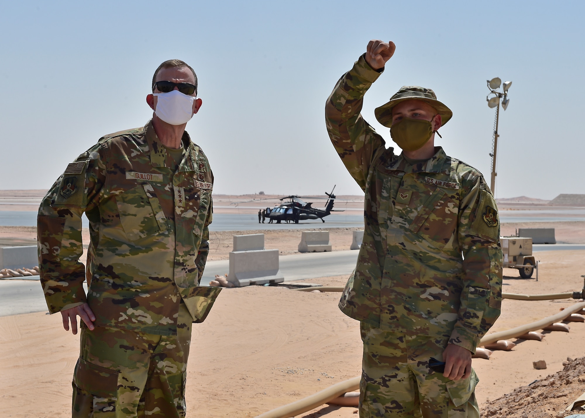 AFCENT commander visits Prince Sultan Air Base