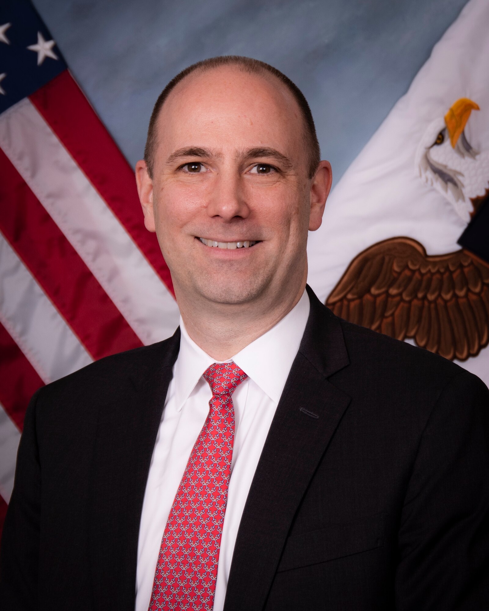 Assistant Secretary of Defense for Sustainment, the Honorable W. Jordan Gillis, serves as the first of five keynote speakers participating in the eighth annual, first-ever virtual, National Defense Transportation Association-U.S. Transportation Command Fall Meeting, Oct. 5-8, 2020.