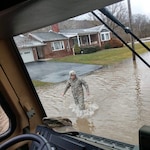 Virginia National Guard Soldiers support flood response in Tazewell County
