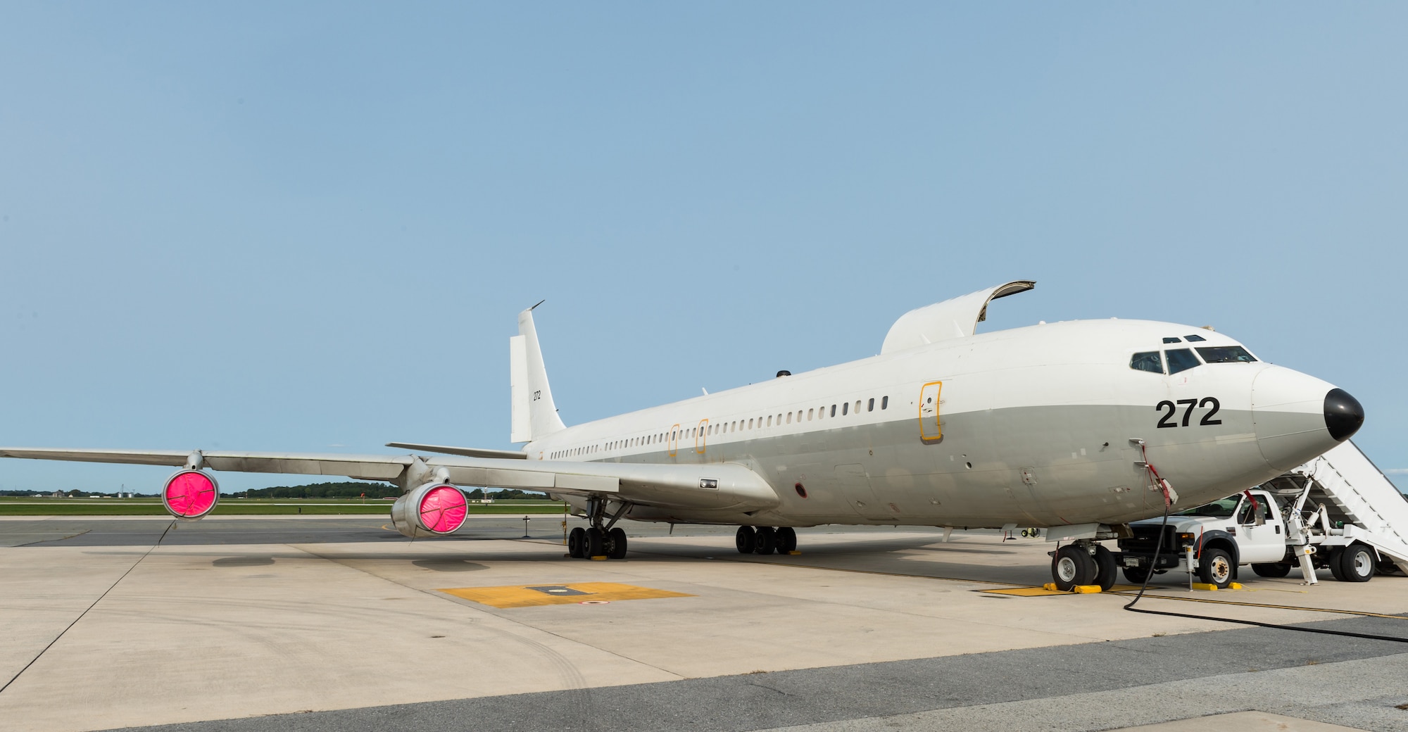 Airmen from the 436th Aerial Port Squadron loaded cargo onto an Israeli air force Boeing 707 Sept. 15, 2020, at Dover Air Force Base, Delaware, as part of a foreign military sales project. Over the past 70 years, the U.S. and Israel have developed unbreakable bonds through cooperation in security, economics and business, scientific research and innovation and people-to-people exchanges. Due to its strategic location, Dover AFB regularly supports foreign military sales operations. (U.S. Air Force photo by Roland Balik)