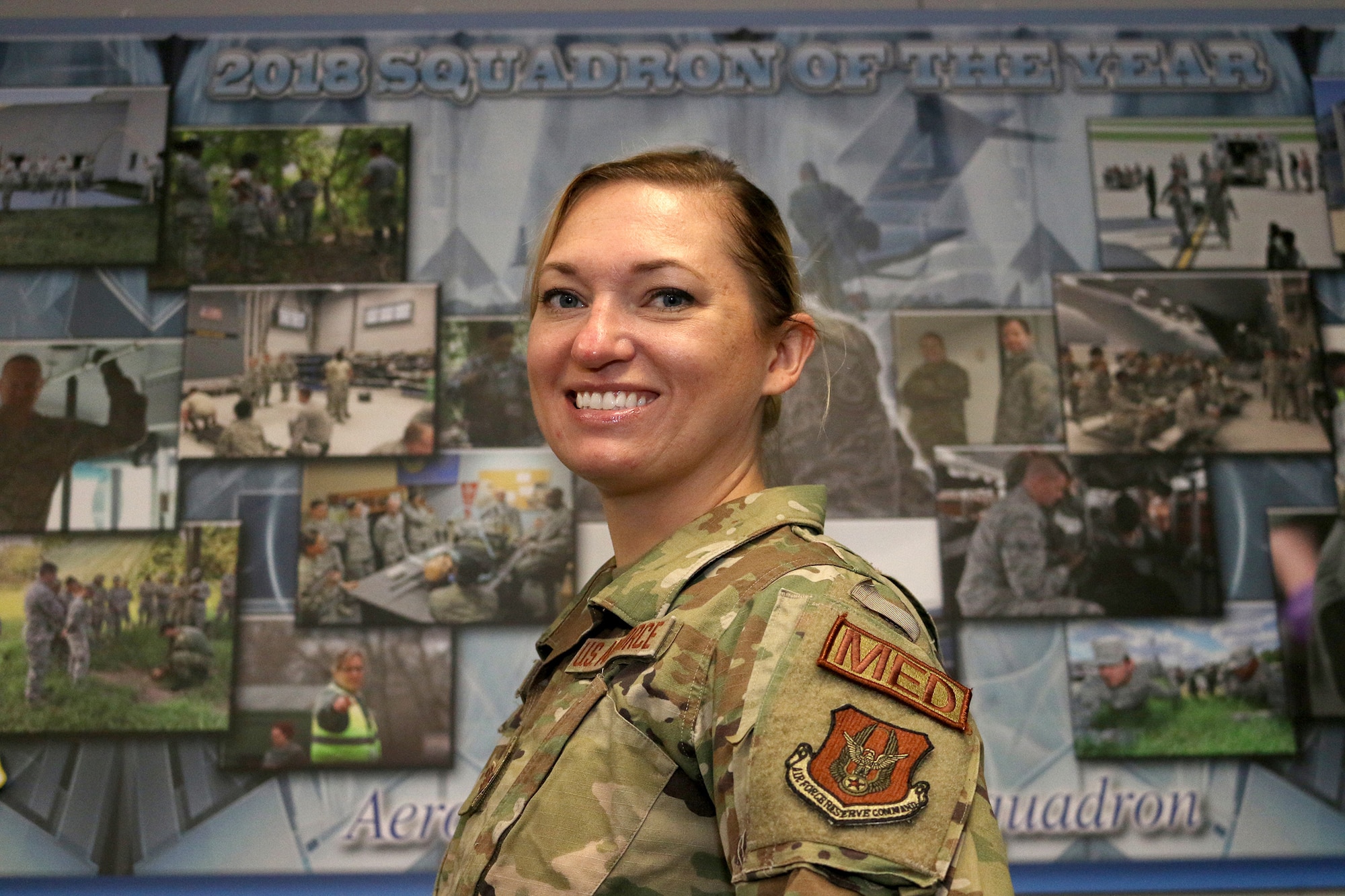 Tech. Sgt. Michelle Lee, 445th Aeromedical Staging Squadron Aerospace Medical Technician, 4N071 and 445th Airlift Wing Cardio-Pulmonary Resuscitation (CPR) Program Manager, is the 445th Airlift Wing October 2020 Spotlight Performer.