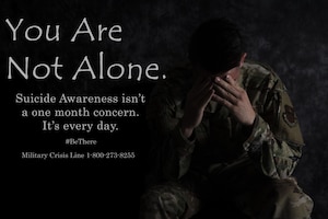 Suicide prevention poster.