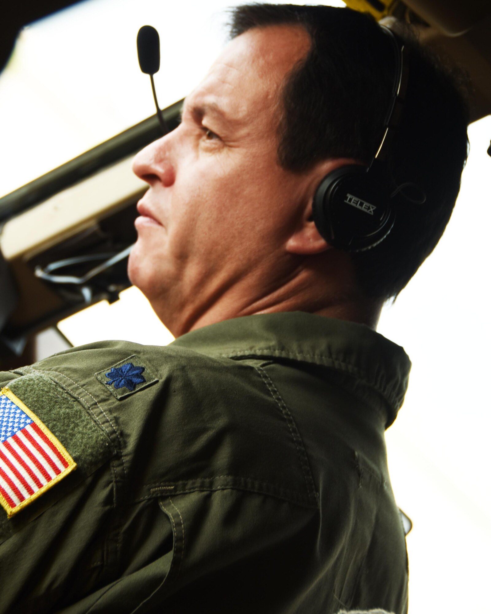 Lt. Col. Glenn Clark, 905th ARS director of operations and KC-46A Pegasus pilot, performs aerial refueling Oct. 3, 2020, at McConnell Air Force Base, Kan.  Glenn was co-pilot during the inaugural flight for the 905th ARS. The 905th ARS reactivated at McConnell in May 2019.  The 905 ARS was the first Air Force flying unit to be assigned to Grand Forks Air Force Base, N.D, and it received its first KC-135 Stratotanker in 1960. The unit stayed at Grand Forks until it deactivated in 2010.