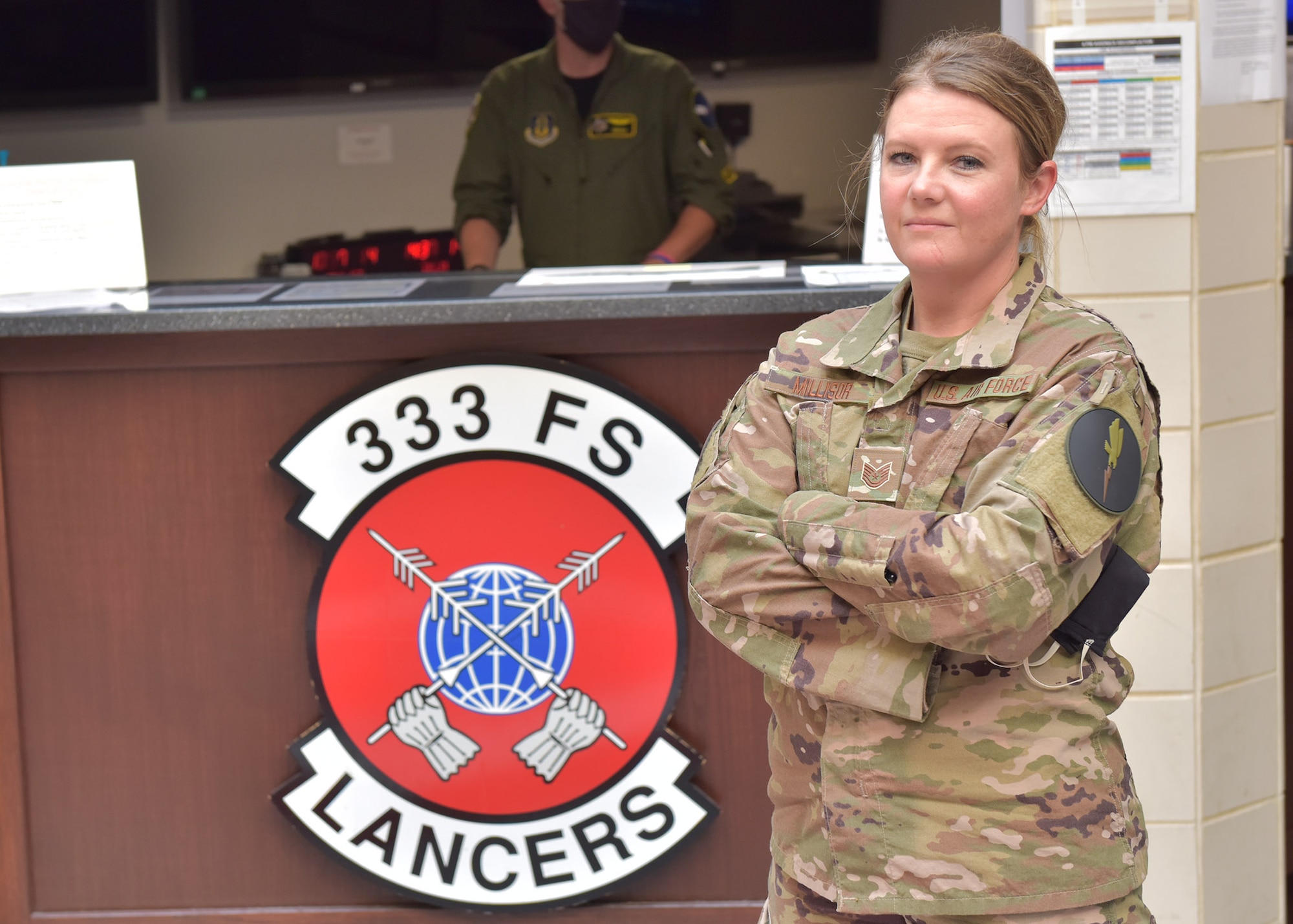 The September 944th Fighter Wing Warrior of the Month is Tech. Sgt. Tiffany Millisor, 307th Fighter Squadron aviation resource manager.