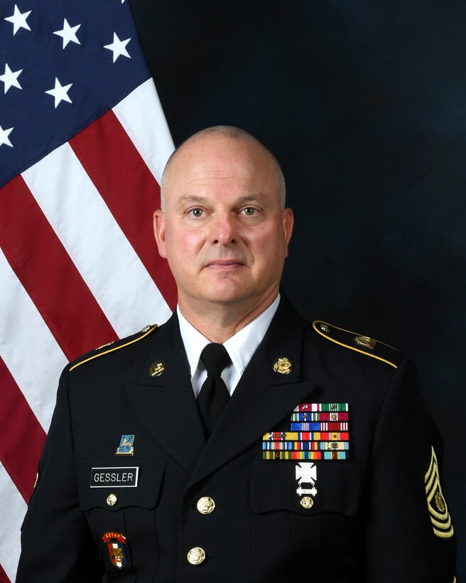 Command Sergeant Major Robert L. Gessler