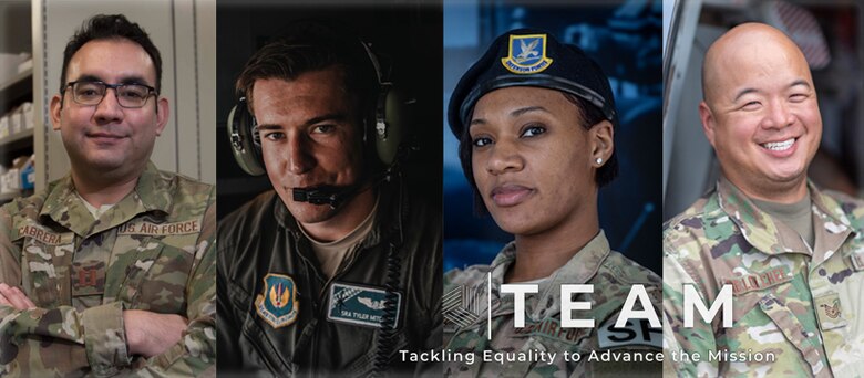 Tackling Equality to Advance the Mission, or TEAM, is a new Air Force Recruiting Service initiative with the goal to provide a platform for Airmen throughout AFRS to identify issues of inequality or bias in programs, policies, or procedures and present solutions for senior leadership action.