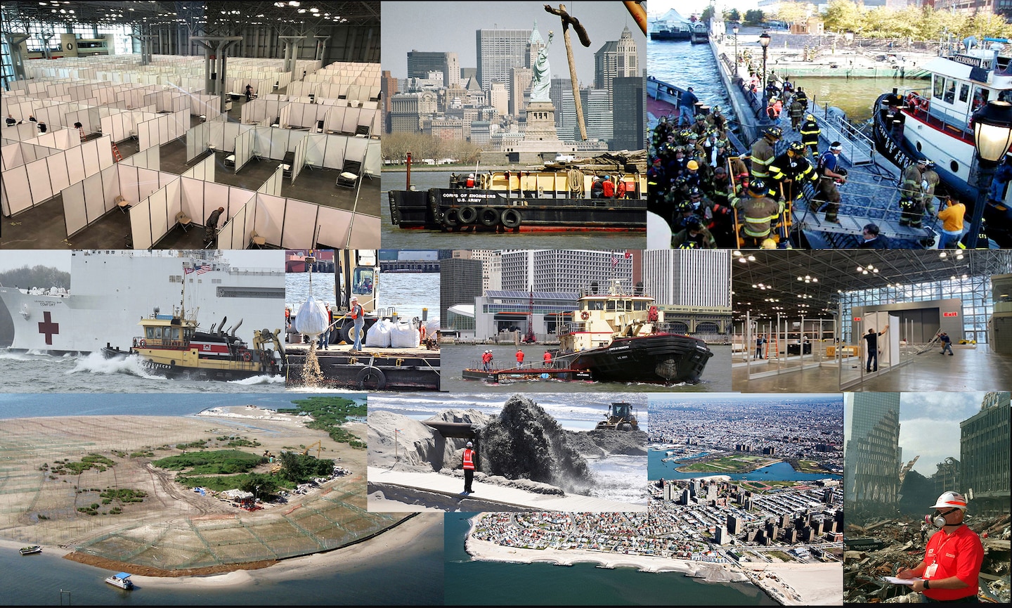 The Corps was lauded by the Waterfront Alliance for its work in rendering assistance during a crisis, and for its navigation mission, ecosystem restoration wetlands restoration, and coastal restoration achievements.